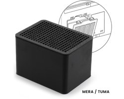 Actief koolstoffilter geschikt voor Geberit AquaClean - Geschikt voor Tuma en Mera douchewc’s - Zoals honingraatfilter Type 3 - Zoals 242.999.00.1