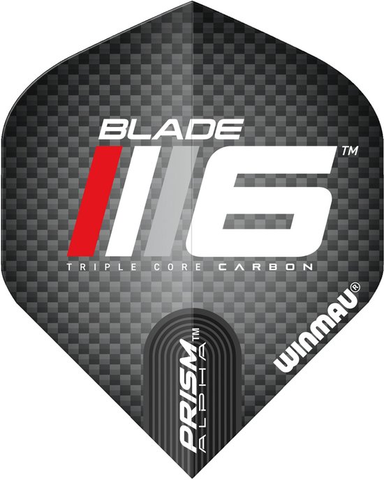 Winmau Prism Alpha Blade 6 V2 - Dart Flights van Winmau — afbeelding 2