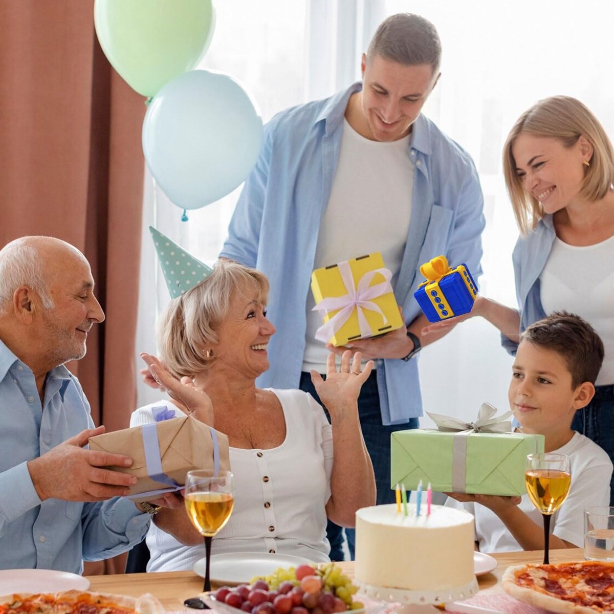 Pipihome Echt Vervelende Geschenkdoos, 3D Geprinte Prank Geschenkdoos met Schroeven en Diverse Kleuren, Verrassingsdoos Nieuwigheid Bureaublad (Kerstgroen Pipihome Echt Vervelende Geschenkdoos, 3D Geprinte Prank Geschenkdoos met Schroeven en Diverse Kleuren, Verrassingsdoos Nieuwigheid Bureaublad (Kerstgroen