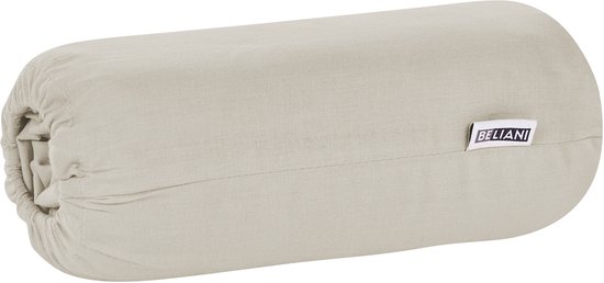 JANBU - Laken - Grijs - 200 x 200 cm - Katoen