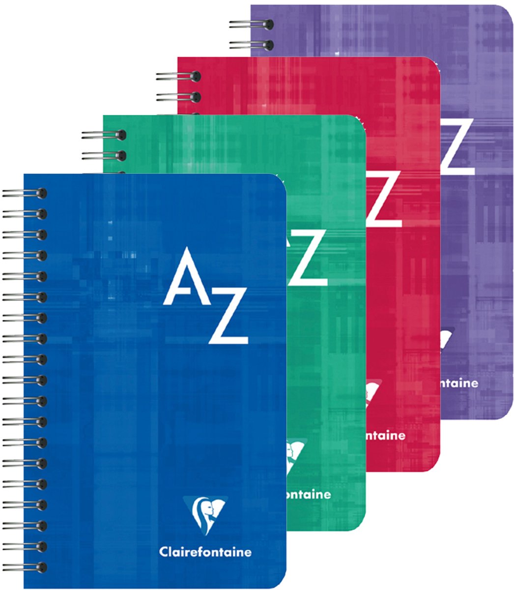 Clairefontaine 8589C, Patroon, Verschillende kleuren, 90 g/m², Softcover, Universeel