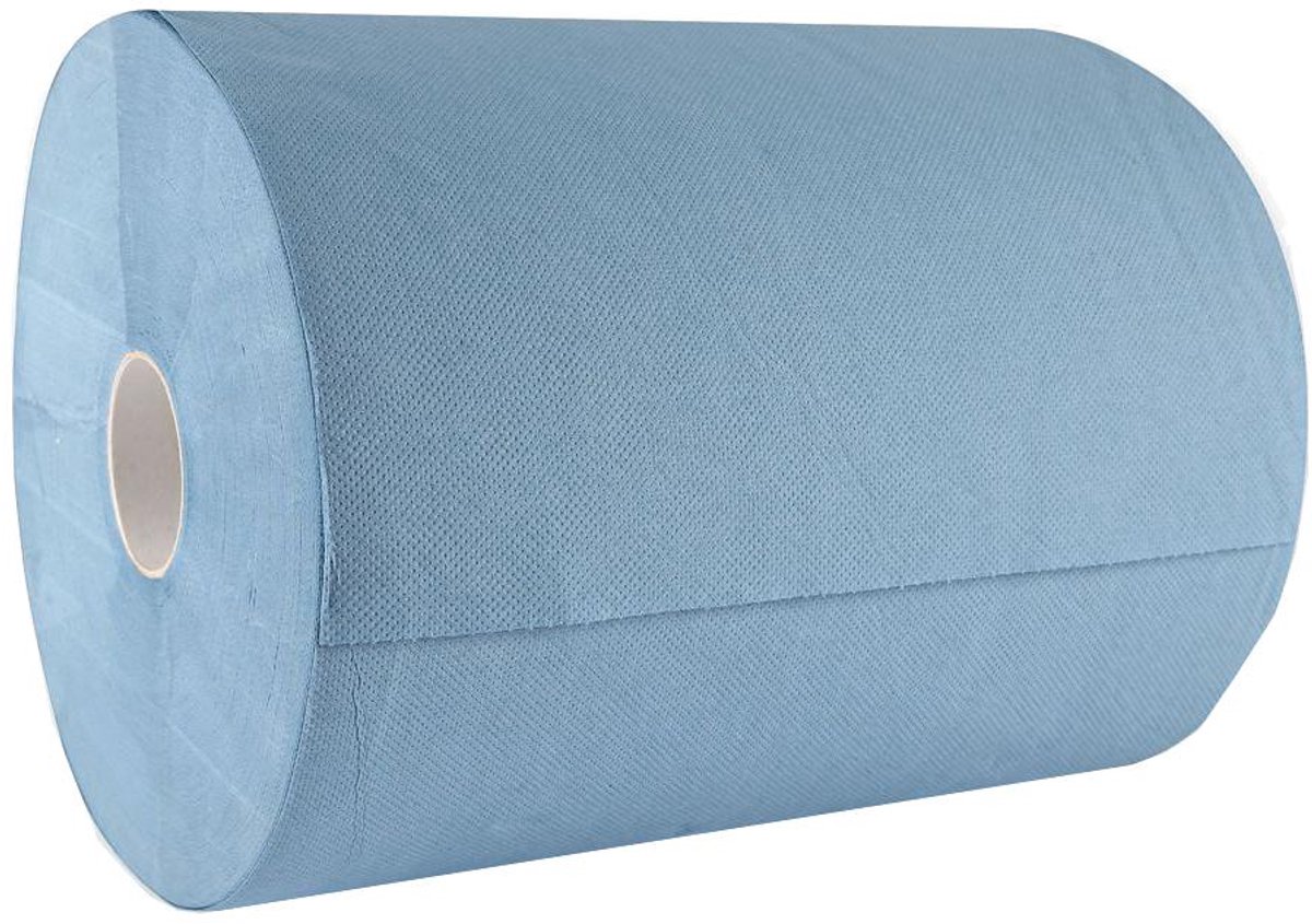 HYGOCLEAN Schoonmaakdoeken, 3-laags, blauw, 380 x 350 mm, 175 m