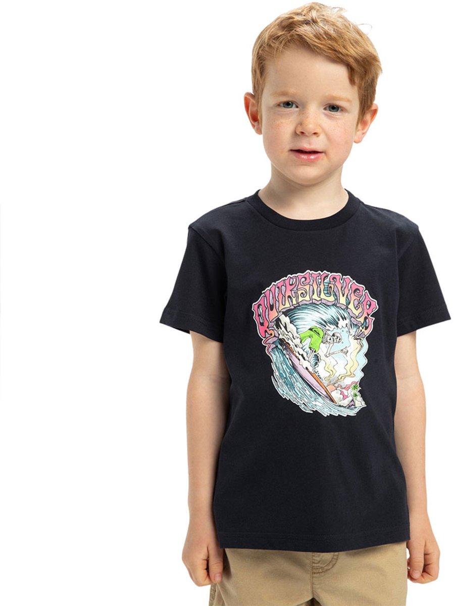 Quiksilver Times Up T-shirt Met Korte Mouwen 3 Years Jongen Blauw