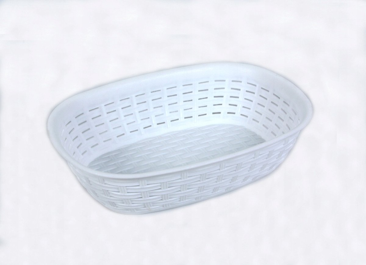 Rattan Broodmand 2L Wit - Ideaal voor Rijzen en Bewaren