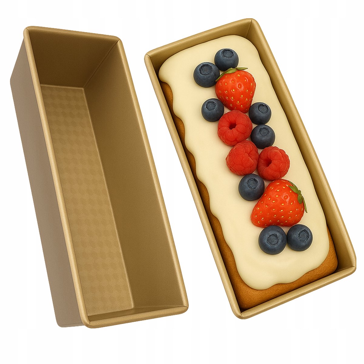Smalle Cakevorm 25x11cm - Brood-, Cake- & Patébakvorm