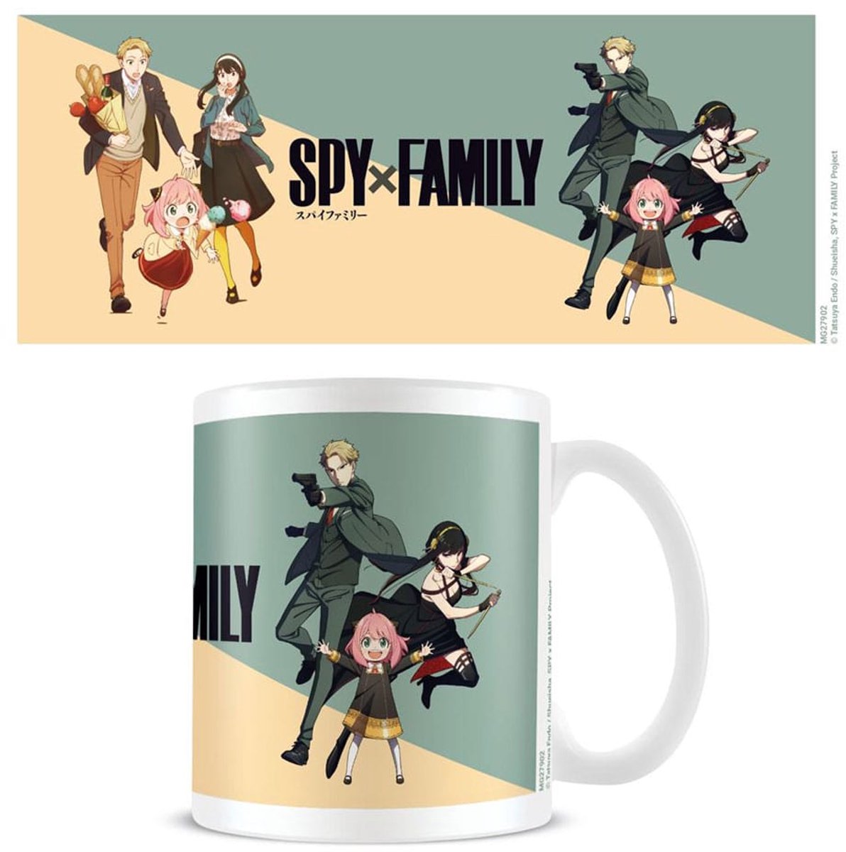Pyramid International Spy x Family Mok / Beker Cool vs Family Cups & Mok / Bekers