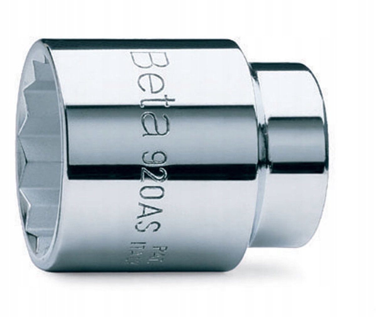Beta 11-delige 1/2'' 12-kant DOPPENSET, inch maten, op rail