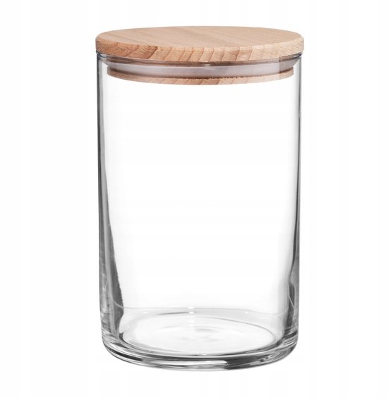 TAOZHUGONG UV-Glaspot, luchtdicht voorraadpot, geurdichte pot, voorraadpot voor de keuken, glas met digitale vochthistorische meter, voor koffie, thee, kruiden, gedroogde goederen (500 ml