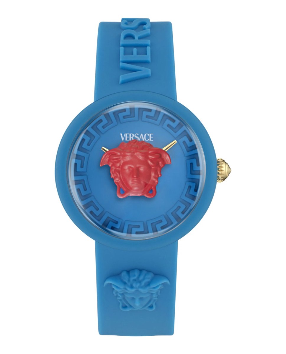 Versace Medusa Pop Kids VE9200125 Horloge - Siliconen - Blauw - Ø 32 mm