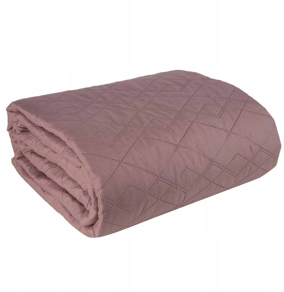 Plaid Sprei 170x210cm Boni2 Powder Rose - Decoratief & Duurzaam