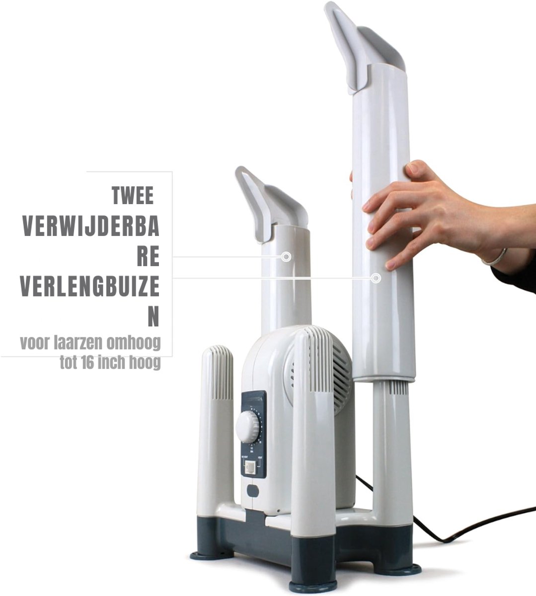 MMP® Schoenendroger - Schoenendroger electrische - Schoenendrogers - Grijs - ‎54cm x 20cm x 18cm