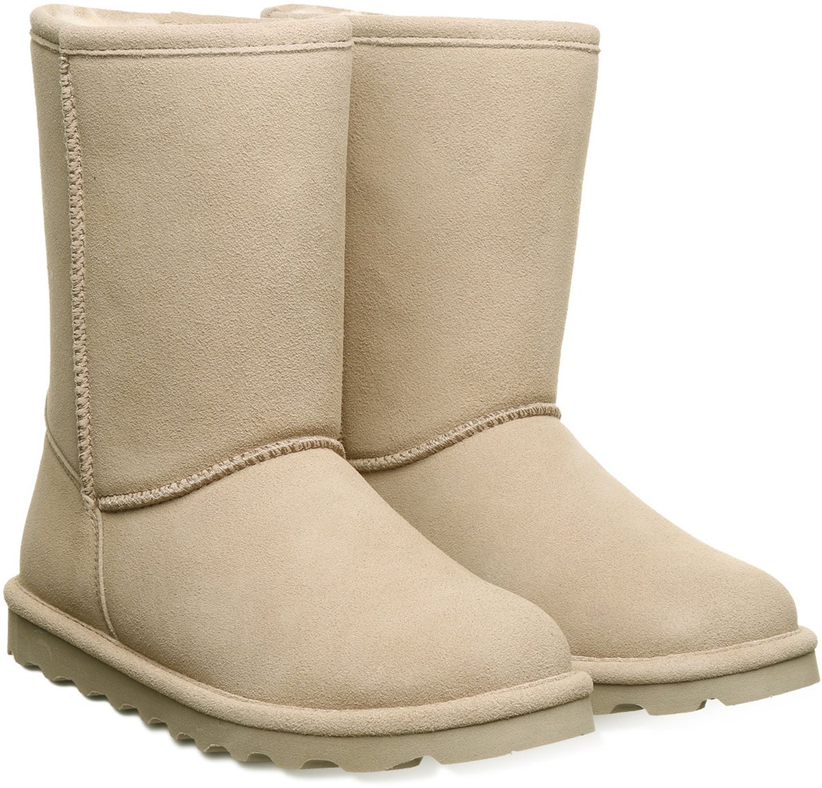 BEARPAW Elle Korte Dames Winterlaarzen Lamsvacht 1962W 254 Beige
