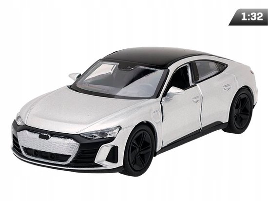 Audi RS e-tron GT model auto 1:32, gemaakt van metaal, zilver | bol