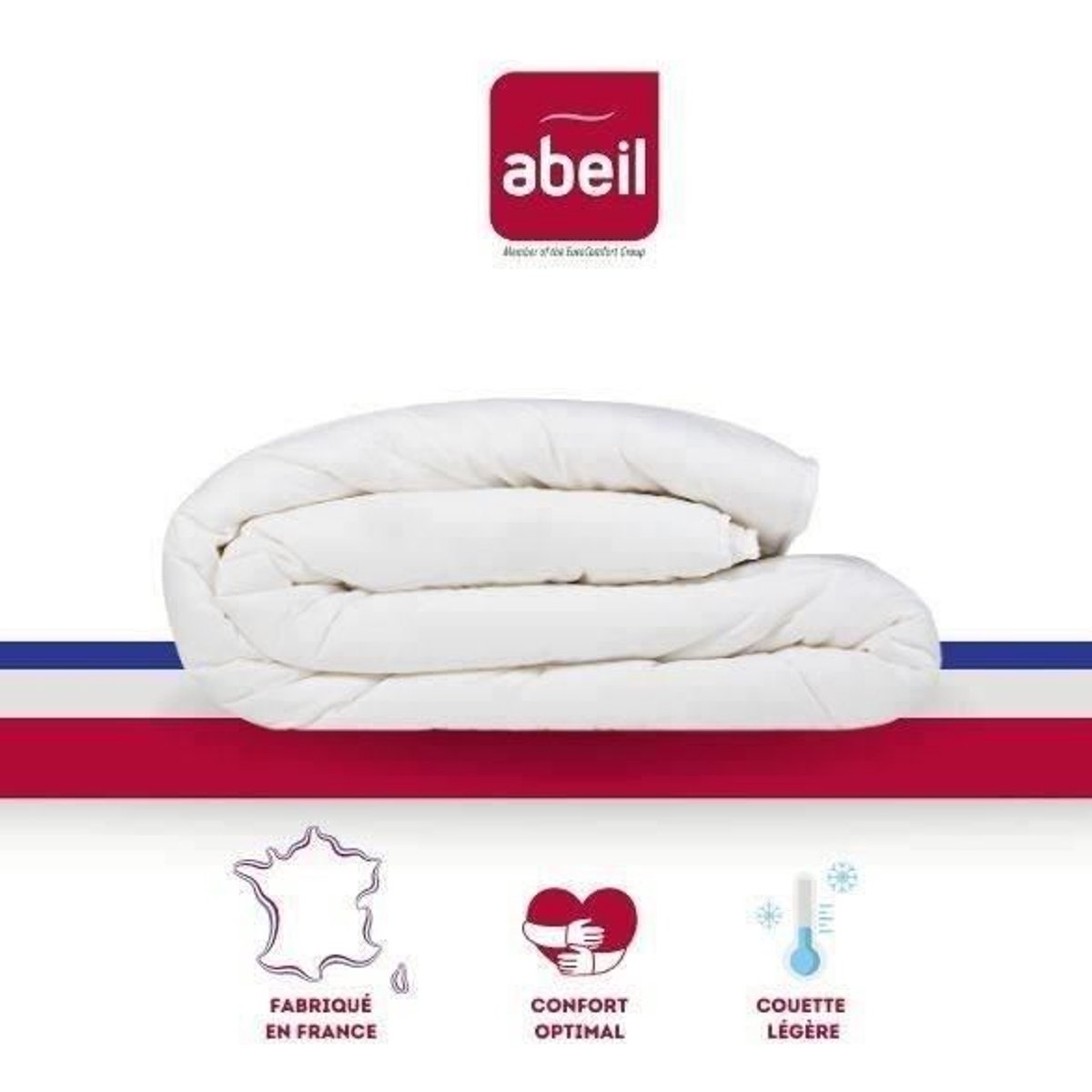 Dekbed Abeil Soft Cloud Licht Wit 200 g/m² 240 x 260 cm