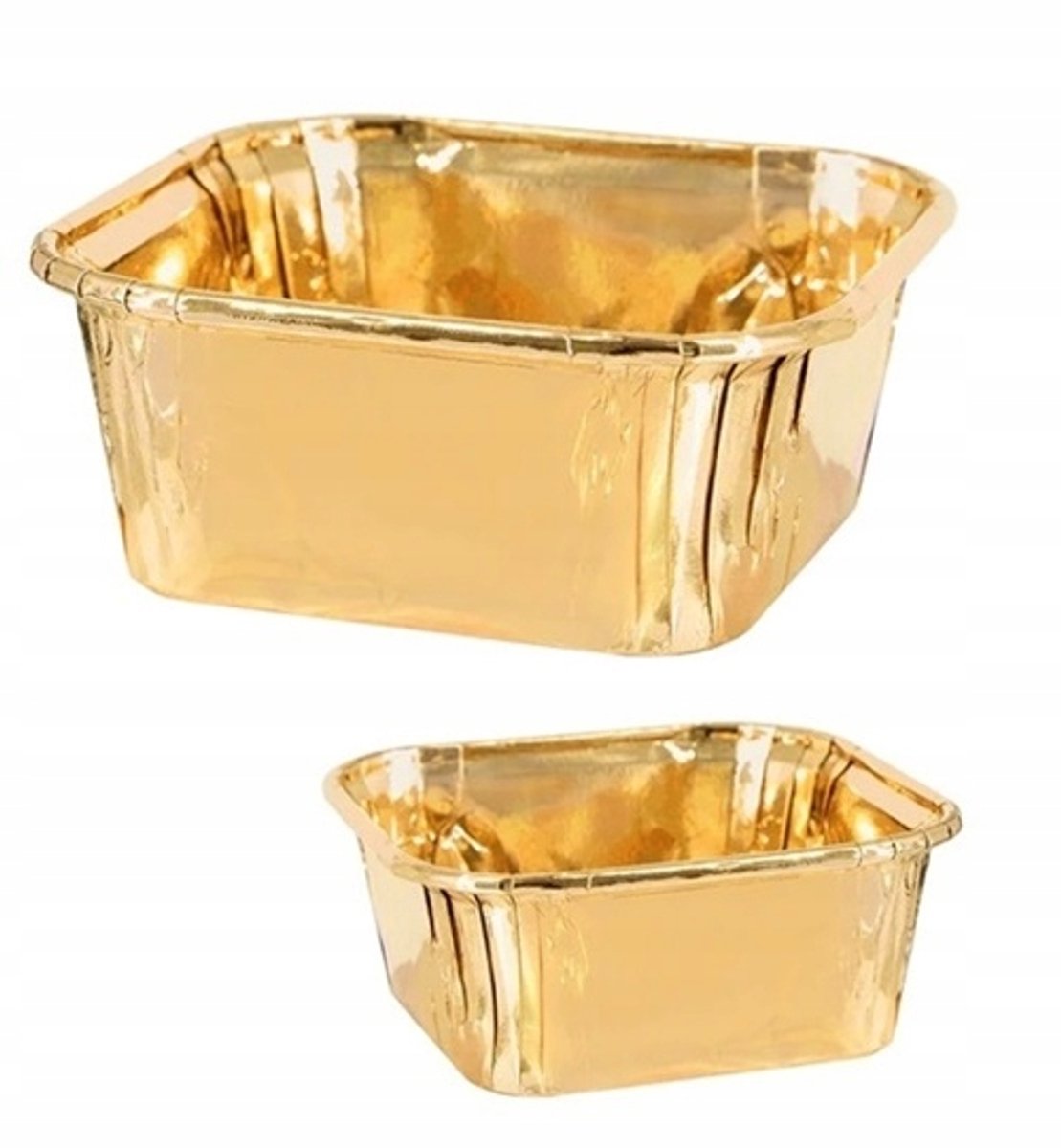 Gouden Taartvorm / Broodvorm - 10 st
