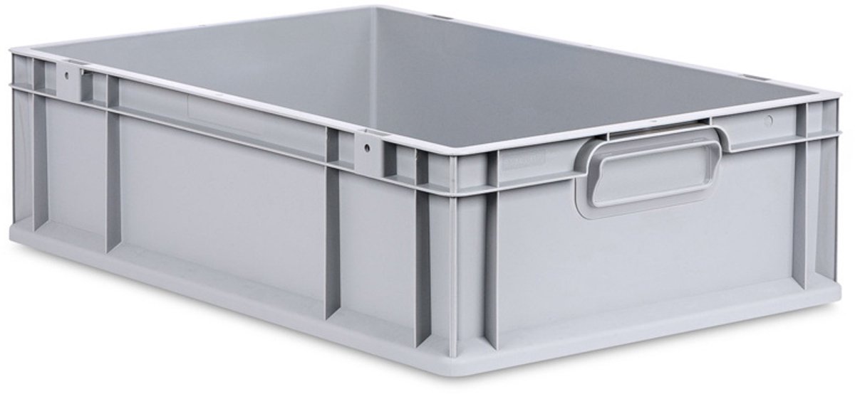 allit transportbox ProfiPlus EuroEco C617, grijs, 600×400×170 mm