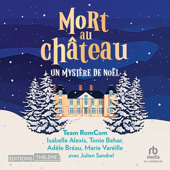 Mort au château: Un mystère de Noël - cover