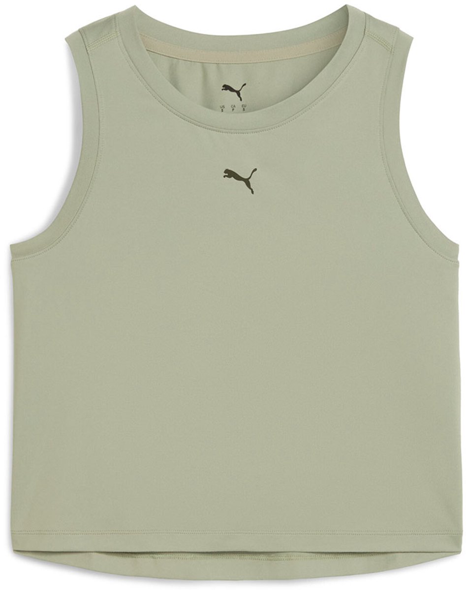 Puma 527733 Cloudspun Mouwloos T-shirt Vrouw Lux Army