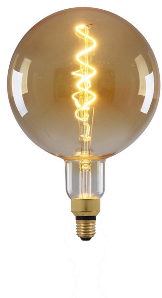 LED -lamp "Dilly Max" E27 Warm Wit 5 Watt Bolvormig Hoogte 30cm Diameter 20cm Dimbaar
