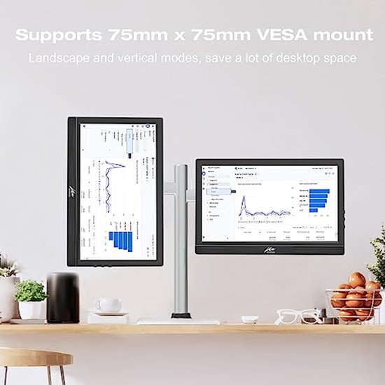 Draagbare Touchscreen Monitor 11,6 inch | HDR Extern Display met HDMI en USB Type-C — afbeelding 5