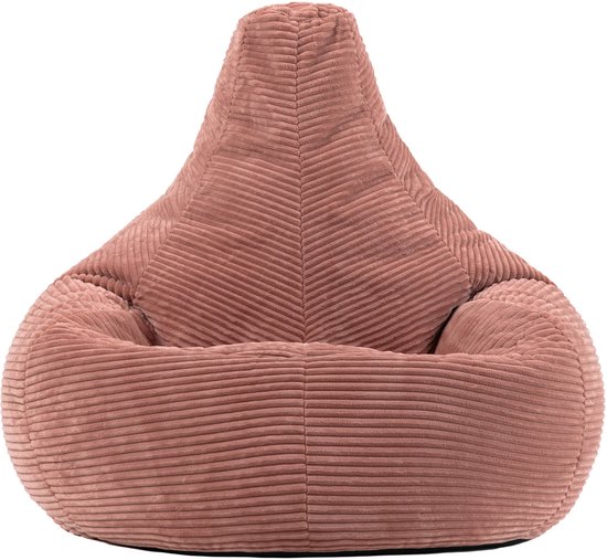 icon - Dalton Zitzak Fauteuil - Gaming - Ribfluweel - Oud roze