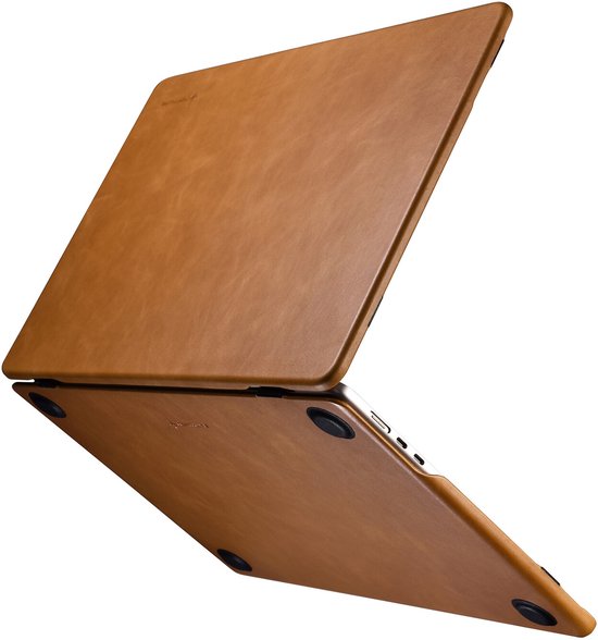 NorthLife Étui en cuir pour MacBook Pro 14 pouces (2021-2024) - Cognac