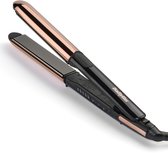 BaByliss Straight & Curl Brilliance Titanium Stijltang ST482E - 2 in 1 krullen en stijlen - Extra lange platen 28mm