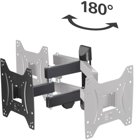Hama tv beugel - Draai, kantelbaar en uittrekbaar - 19" - 48" - max 20kg - VESA 200x200
