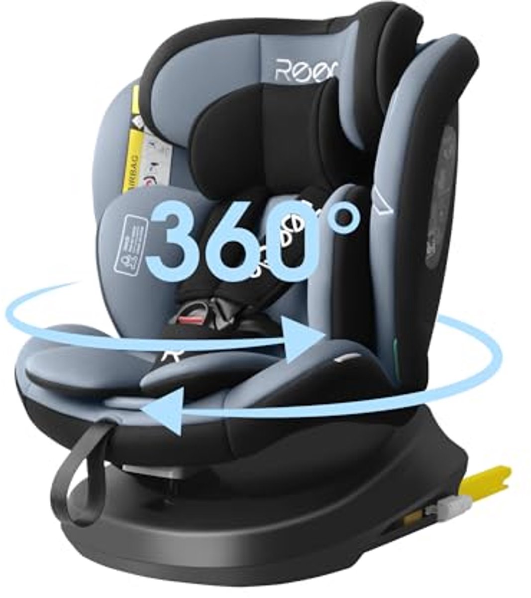 Autostoel 360 graden draaibaar met ISOFIX voor kinderen 0-12 jaar