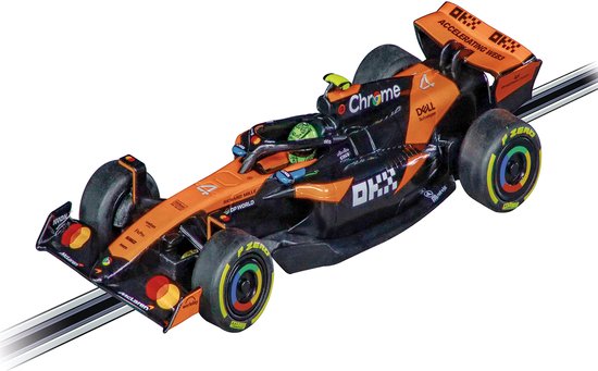 Carrera Go !!! Partie piste de course - ALLEZ !!! - McLaren MCL39 - Formule 1 - Voiture No° 4 de Lando Norris