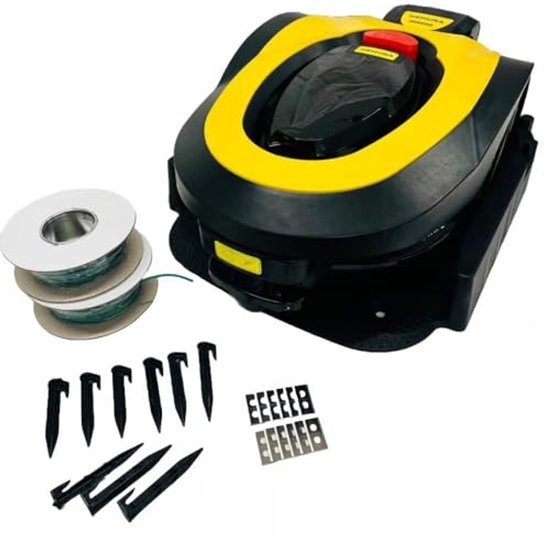 Robotmaaier voor Tuin tot 600 m² met Stalen Messen 18 cm - Robotmaaier - €768,43