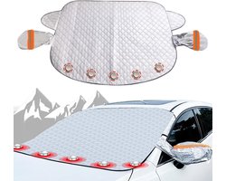Vorstdeken auto-Autoruithoes -Magnetische sneeuwhoes voor auto's - Anti-ijshoes voor voorruit - Voorruitdeken - Magnetische voorruithoes voor sedan - 140x95cm