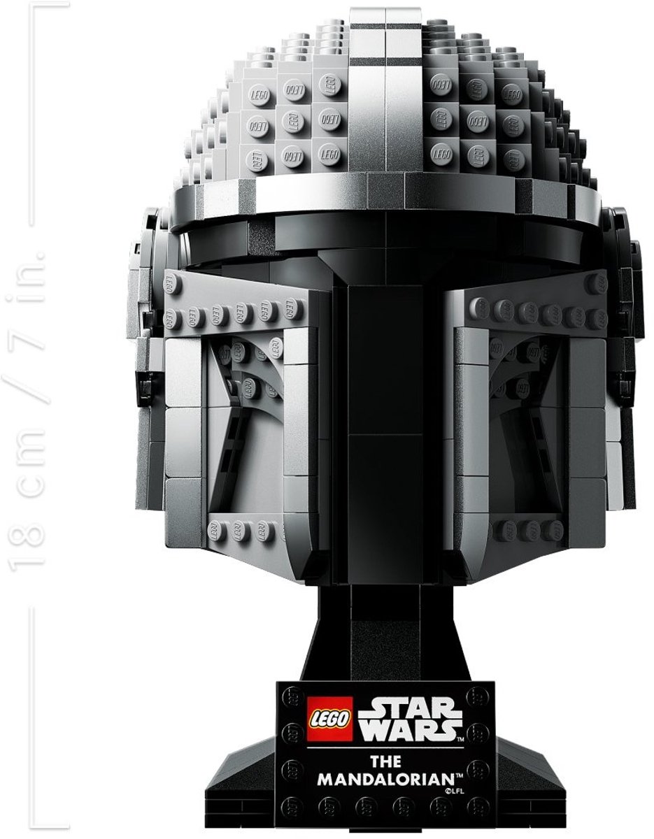 LEGO Star Wars The Mandalorian helmset voor Volwassenen - 75328 — afbeelding 24