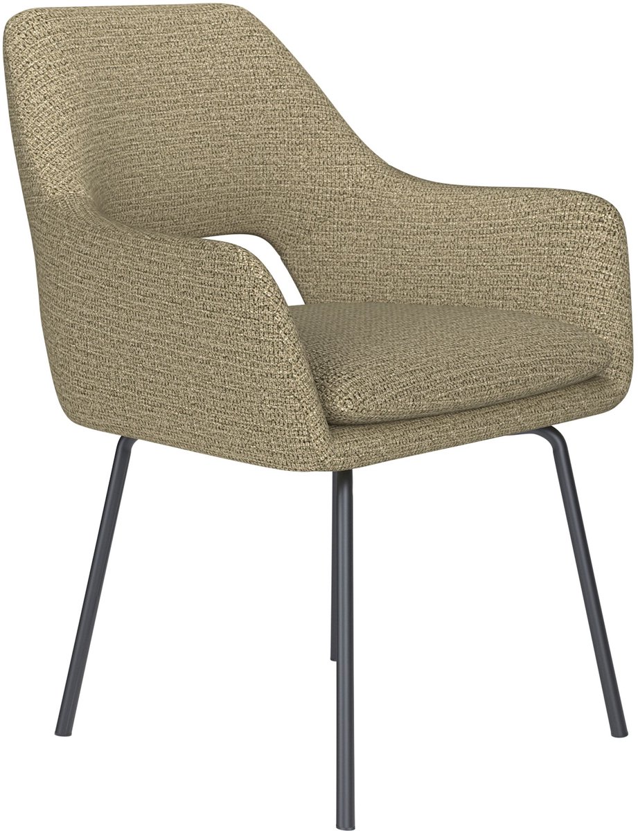 Housecraft Living Mos Eetkamerstoel Metaal Pistache groen