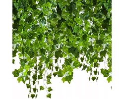 Gardlov Kunstmatige Klimop Slinger - Groen Wonder van 25.2 Meter (12 x 2.1 meter)