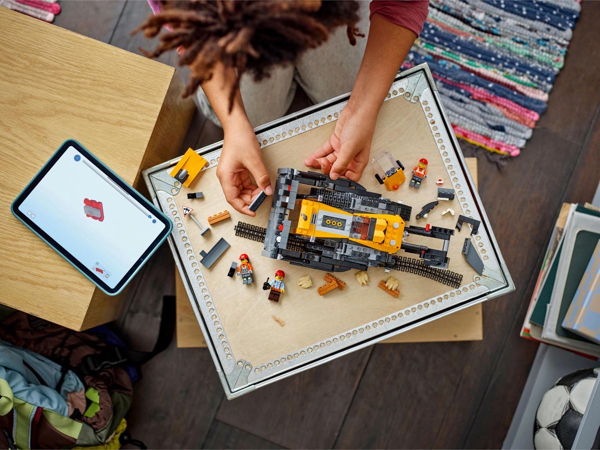 LEGO® City Gele Bulldozer, Bouwplaatsvoertuig - 60466 — afbeelding 19