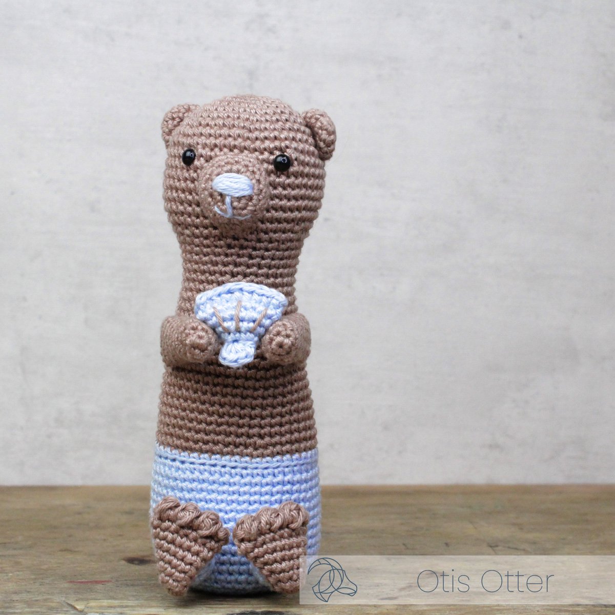 Hardicraft Otis Otter Haakpakket - Haken - DIY - Voor Volwassenen - Knuffels - Haakpakketten — afbeelding 3
