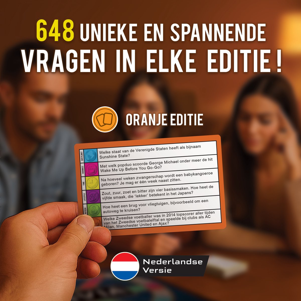 Triviant Vragen Aanvulset, Pubquiz, 648 Vraag en Antwoorden - Versie Oranje — afbeelding 5