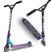 LifeGoods Stuntstep Fly X - 6 Jaar - Step voor Kinderen - Jongens/Meisjes - 100mm - 100KG - Zwart/Roze
