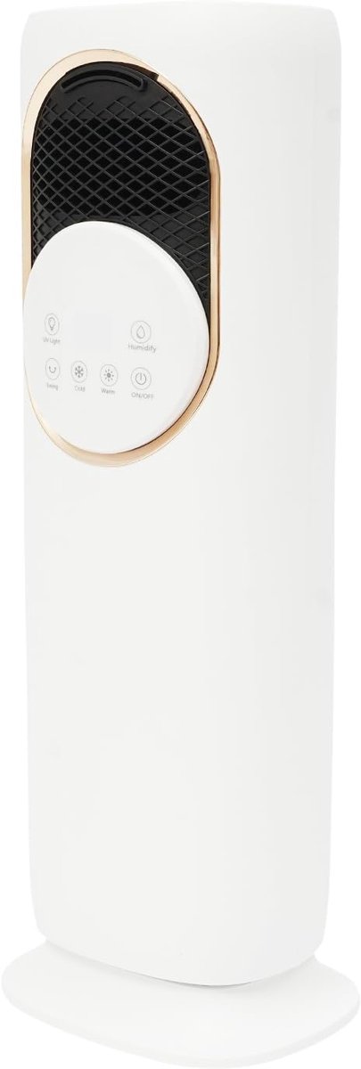 Mobiele aircooler zonder afvoerslang – 4 liter reservoir, 3 koelstanden, 2 warmtestanden en UV-desinfectie voor thuis en kantoor