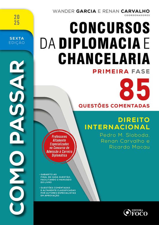 Como Passar em Concursos de Diplomacia e Chancelaria - 6ª E ... - cover