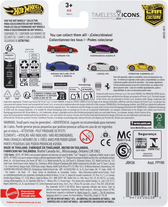 Hot Wheels FPY86 véhicule pour enfants