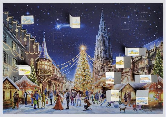 Adventskalender Freiburg Kerstmarkt