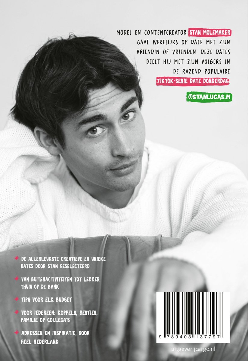 Het date boekje - back cover