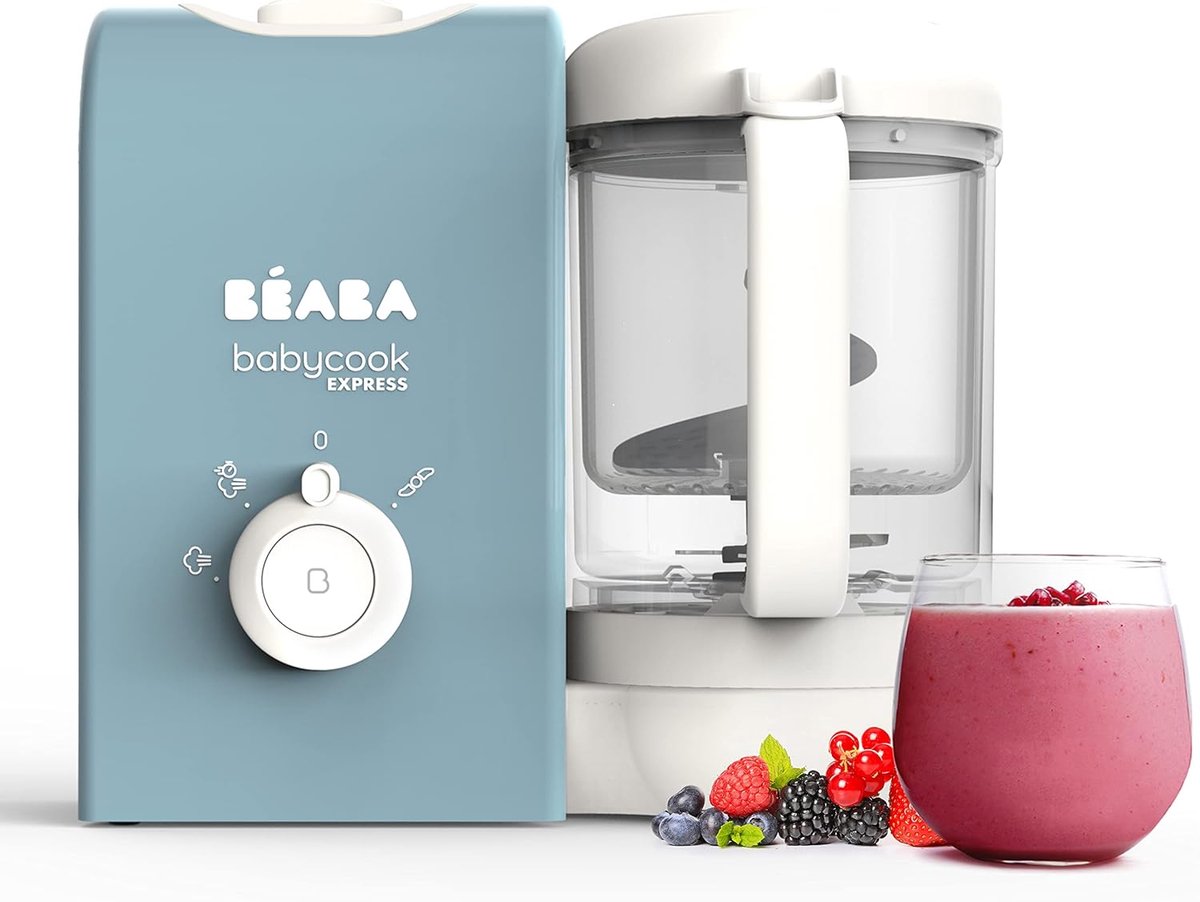 4-in-1 Babyfood Mixer en Stoommachine – Gezond Koken en Mixen in 15 Minuten