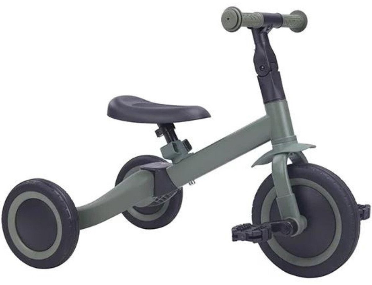 Topmark Kaya - 4 in1 Driewieler - Loopfiets - Balance Bike - Groen — afbeelding 2