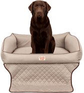 Lizzy & Lola Trunky – Panier de Luxe pour chien – Panier pour chien – Housse de coffre de voiture – 90 x 70 cm – Beige