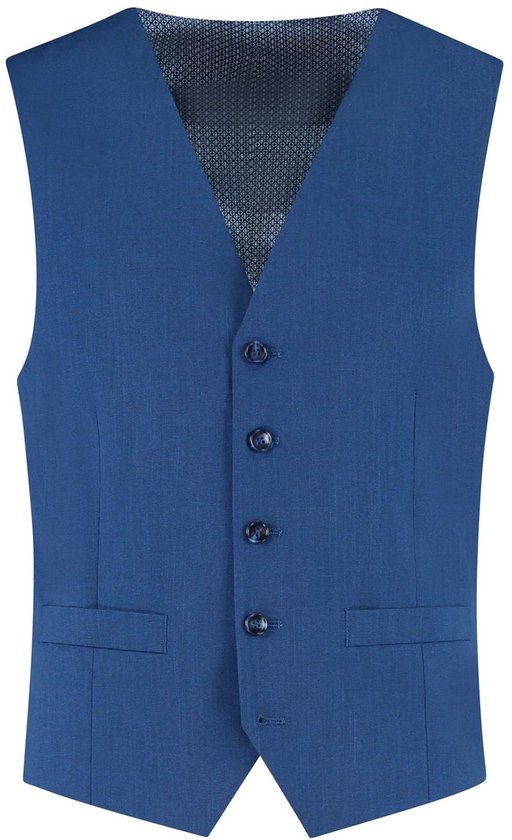Gents - Gilet heren - Gilet - Polyester - Blauw - Maat XL (54)
