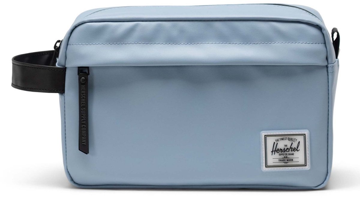 Herschel toilettas Chapter Travel Kit Weather Resistant Ashley Blue Lichtblauw