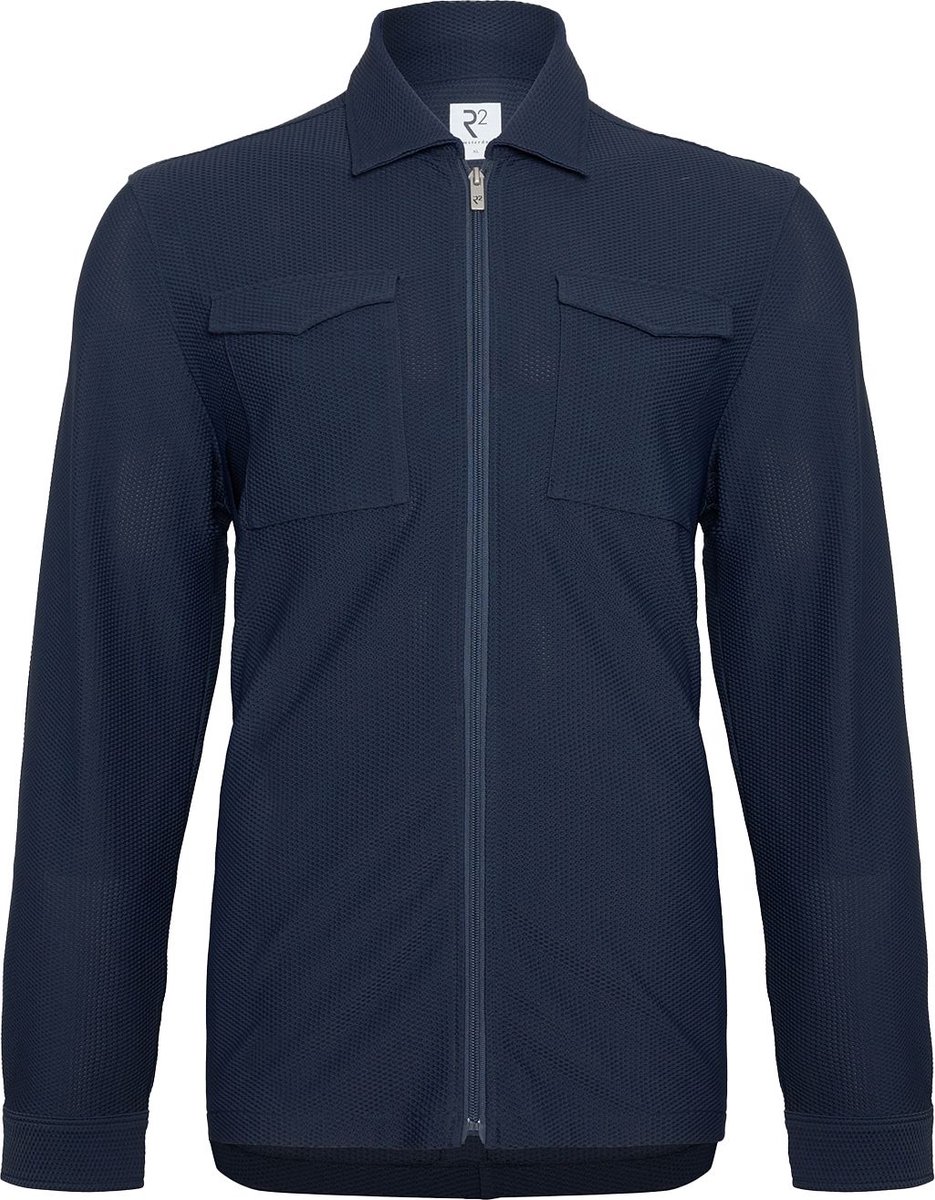 R2 Travel Overshirt Donkerblauw (navy) - Maat XL - Heren